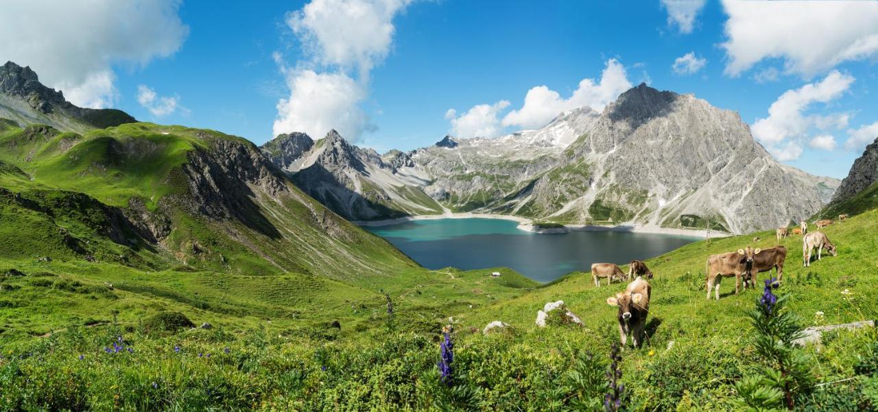 Jufa Hotel Montafon Bartholomaberg Bagian luar foto